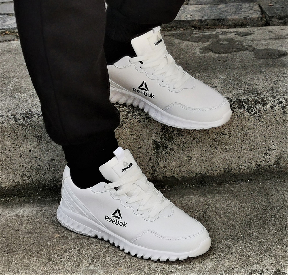 Кросівки Reebok Білі Рибок Шкіра Жіночі (розміри: 36,37,38,39) Дніпро - фото 10