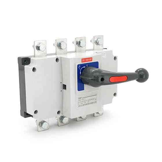 Ручний вимикач/роз'єднувач/рубильник CHINT NH40-400/4P, 380V, 400A, стандартна рукоятка Київ