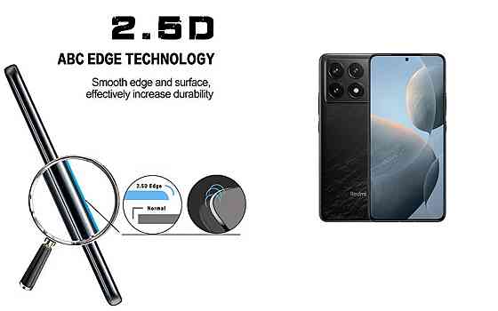 Защитное стекло ArmorGlass для Xiaomi Redmi K70, K70E, K70 Pro – устойчивое к царапинам и ударам Киев