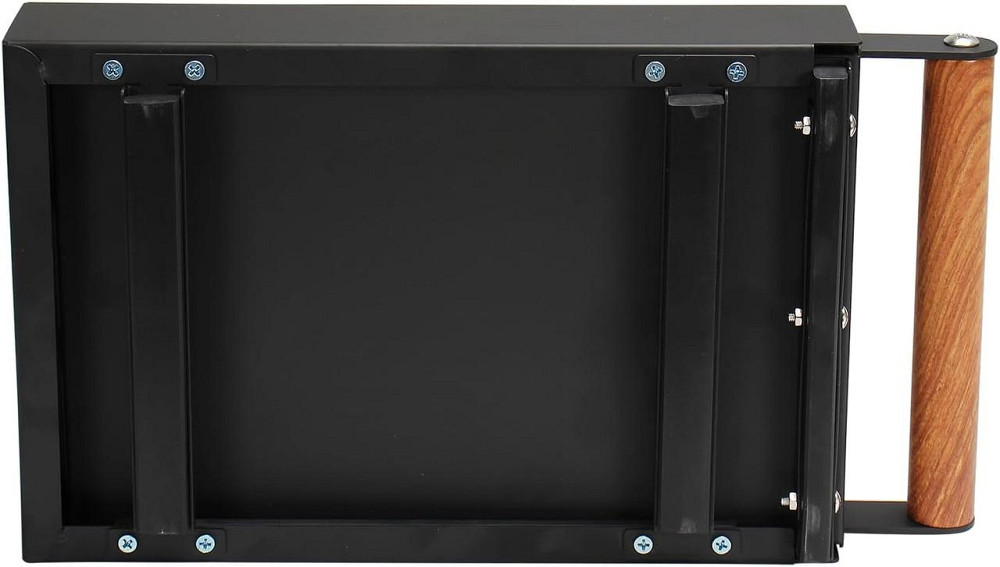 Нок-бокс DIBTSA Espresso Knock Box Drawer чорний нержавіюча сталь знімна штанга неслизьке дно контейнер для кавової гущі Київ - фото 9