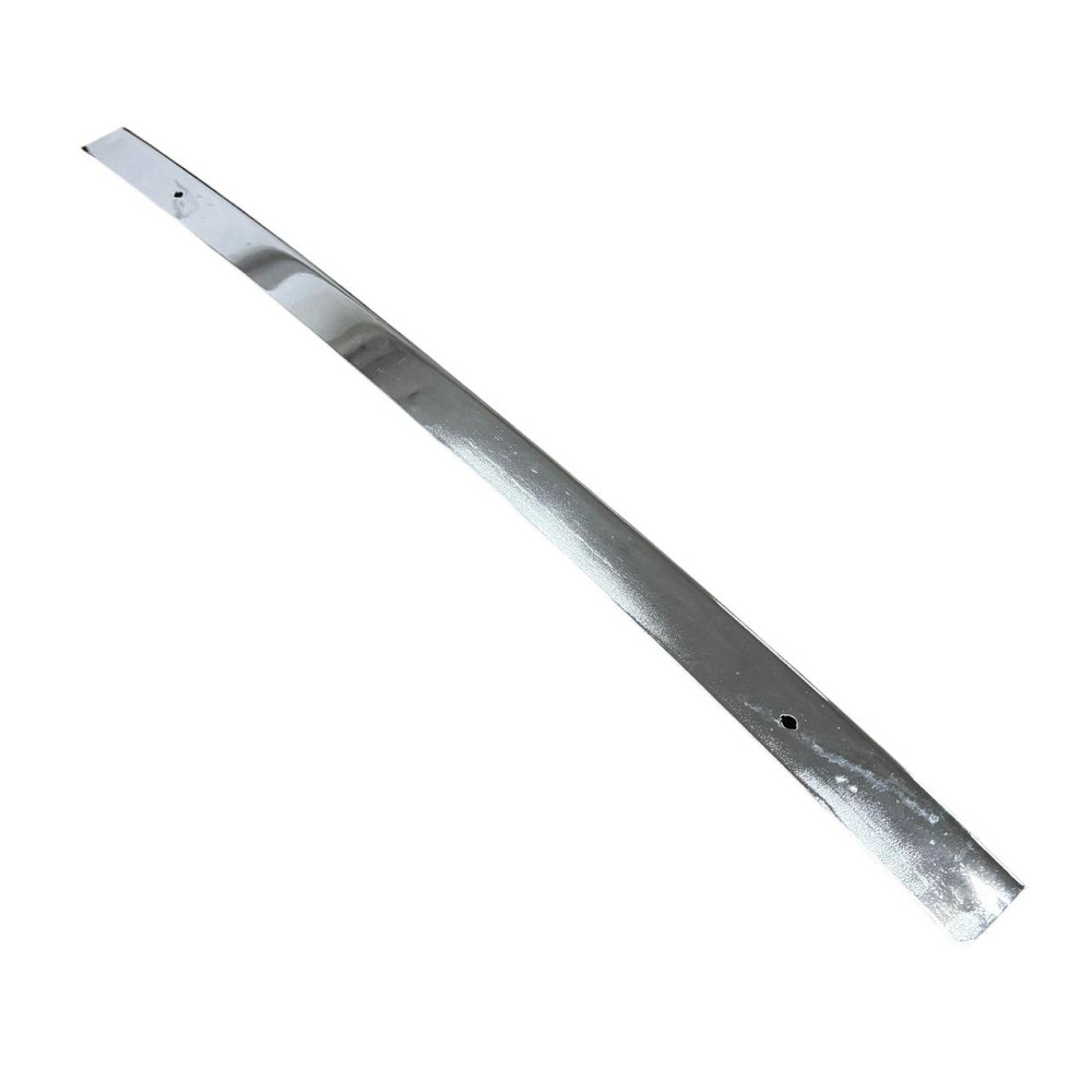 Накладка 2107 передняя (сабля) нержавейка бампера Мукачево - изображение 1