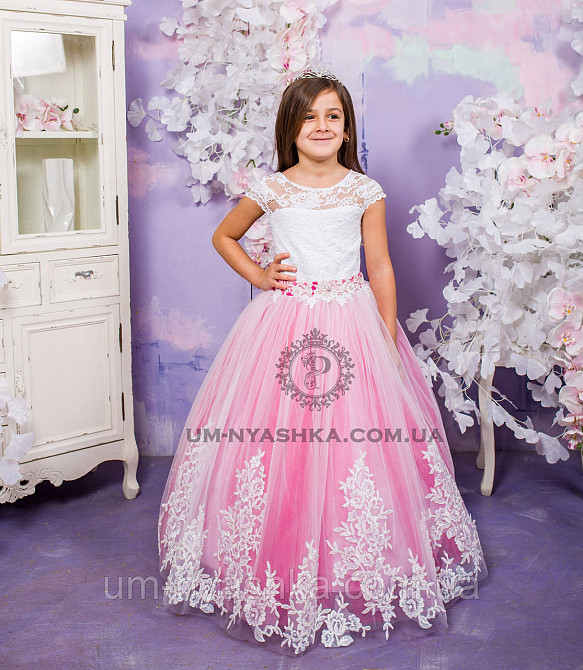Длинное нарядное платье Дианочка  на 4-5, 6-7, 8-9 лет Кривой Рог - изображение 4