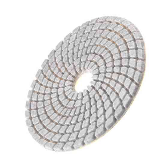 Окружность алмазная шлифовальная, гибкая на липучке 100 мм P100. INTERTOOL BT-0907 Киев