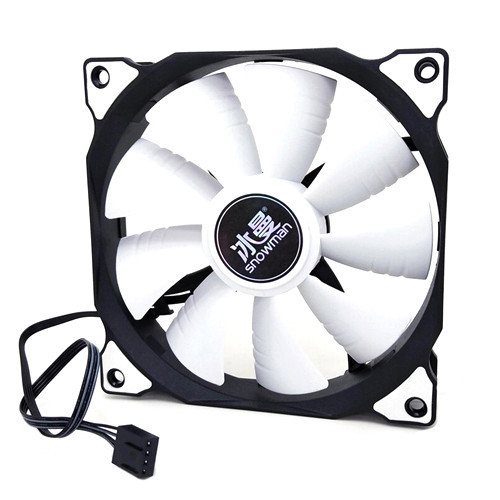 Вентилятор Snowman F120 120мм 4-pin, 45CFM, корпусный кулер для ПК без подсветки Киев - изображение 1