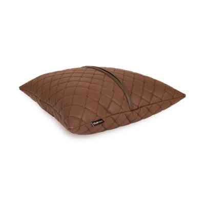 Подушка EVAtech ECO 40x40 см коричнева з коричневою ниткою (SPBCSZZ) Винница