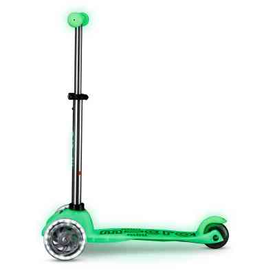 Самокат Micro Mini Deluxe Glow LED Крижаний лайм (MMD216) Винница