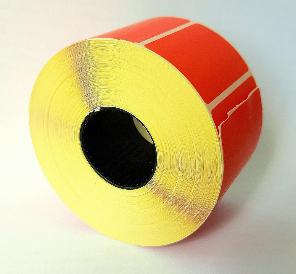 Термоэтикетка T.Eco 40мм х 25мм /1000 шт Красная Павлоград - изображение 2