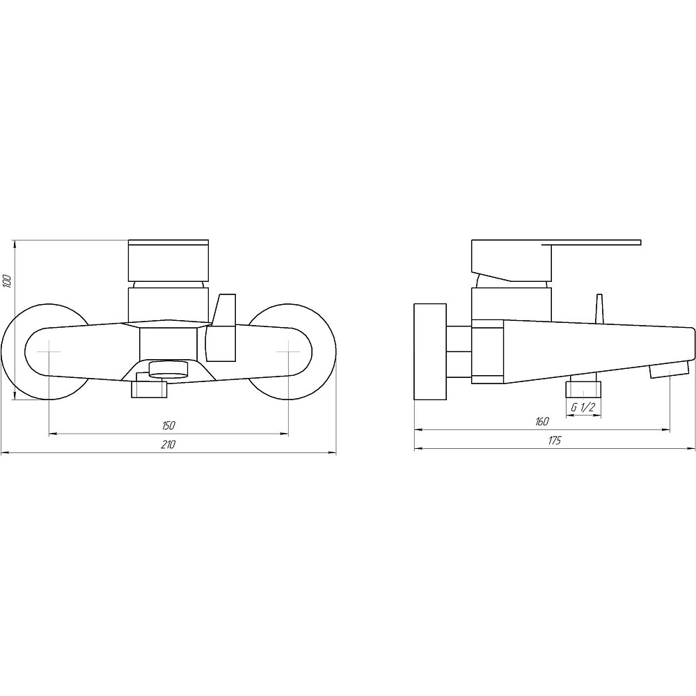Змішувач для ванни Globus Lux MAIN SM-102N Луцк - изображение 5