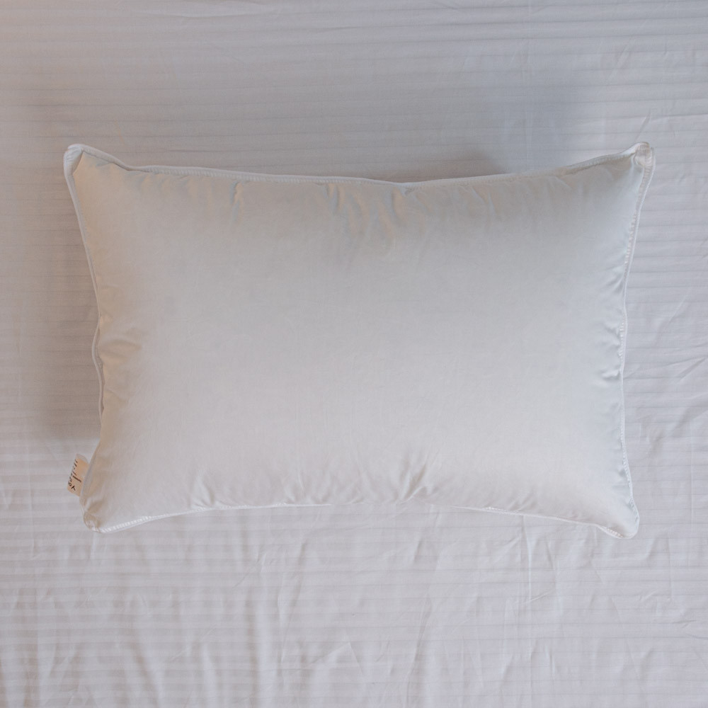 Подушка пухова YouStar 30% пух 70% перо Тік - пружна 40x60 см (Білий) Суми - фото 2