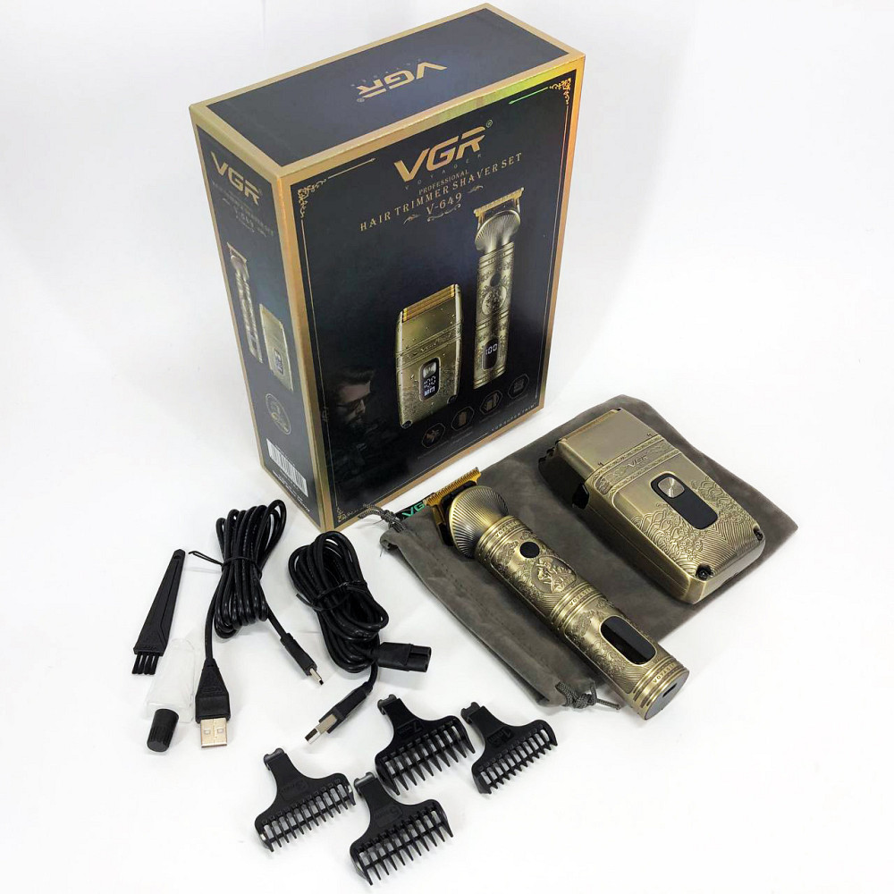 Надійна машинка для стрижки VGR V-649, Портативна ручна машинка для стрижки волосся BZ-87 Івано-Франківськ - фото 10
