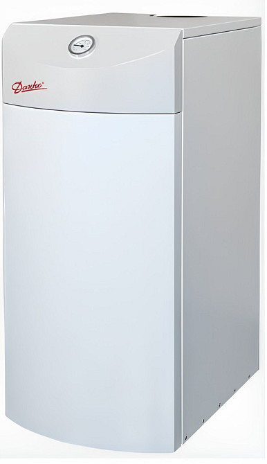 Газовый котел Данко 12С дымоходный напольный одноконтурный котел 12 кВт до 120 м2 сталь 3 мм итальянская автоматика EuroSit Тернополь - изображение 1