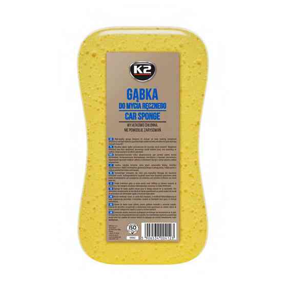 Губка для ручной мойки транспортных средств K2 Car Sponge Львов