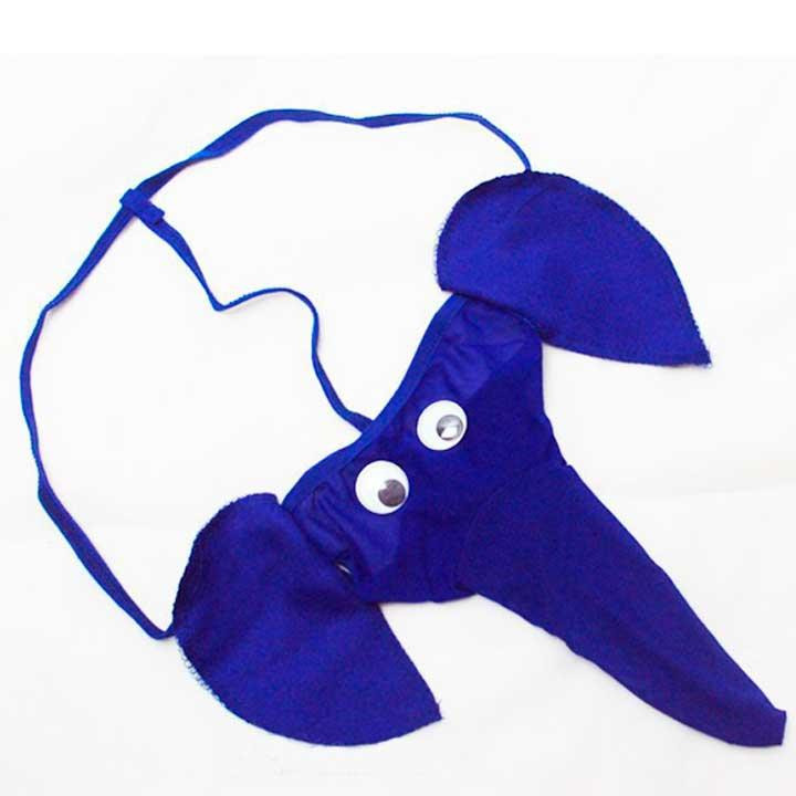 Чоловічі стрінги "Слоник" - Синій - M/L/XL Вінниця - фото 1