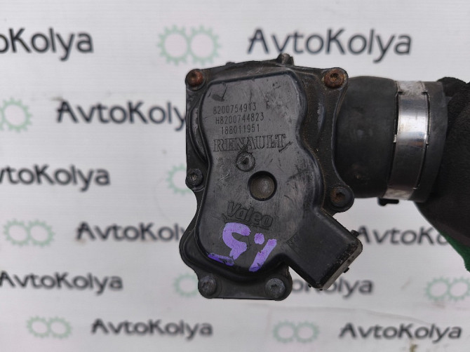 Дросельна заслінка Renault Megane III 1.9 dci 2008-2015 (8200754913) Ковель - фото 3
