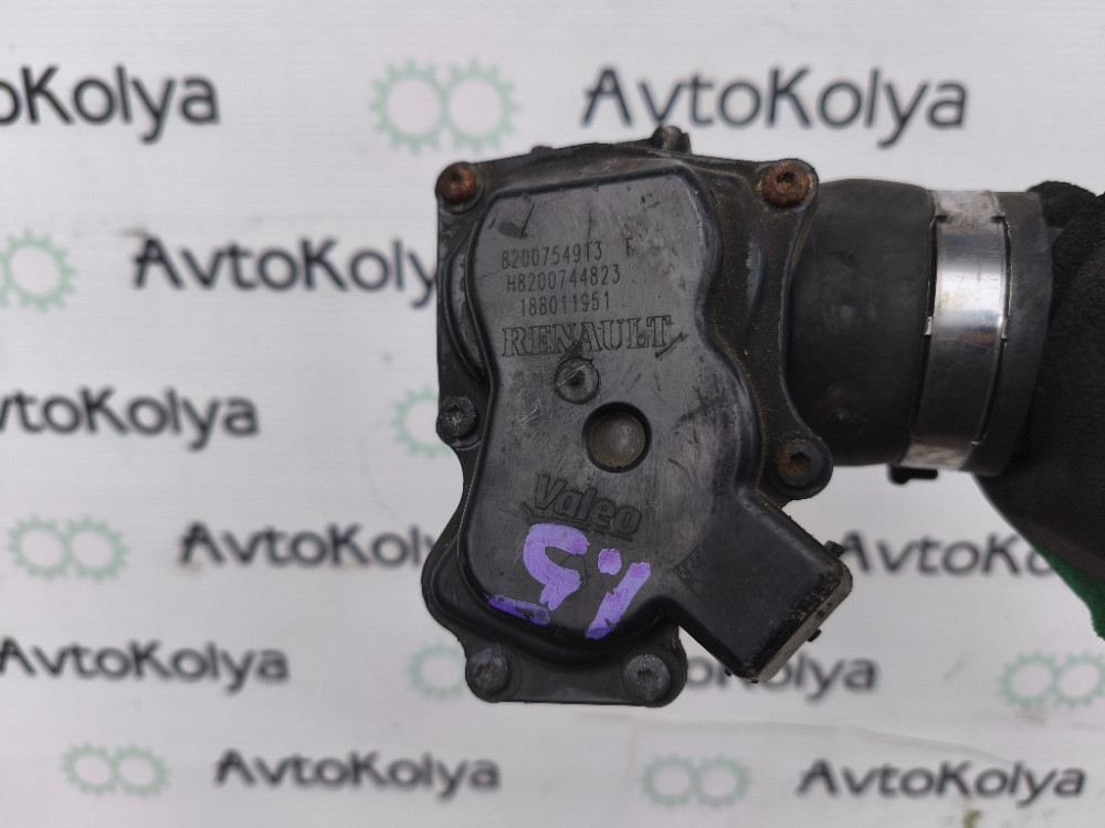 Дросельна заслінка Renault Megane III 1.9 dci 2008-2015 (8200754913) Ковель - изображение 3