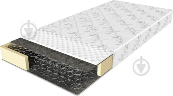 Ортопедичний матрац ЕКО 41 пружинний (залежна пружина — бонель) ТМ ЕММ Харків