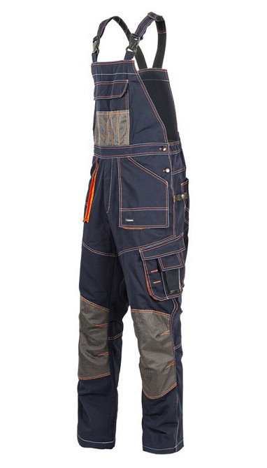 Напівкомбінезон робочий із сірими кишенями Sizam Sheffield S Рівне - фото 4