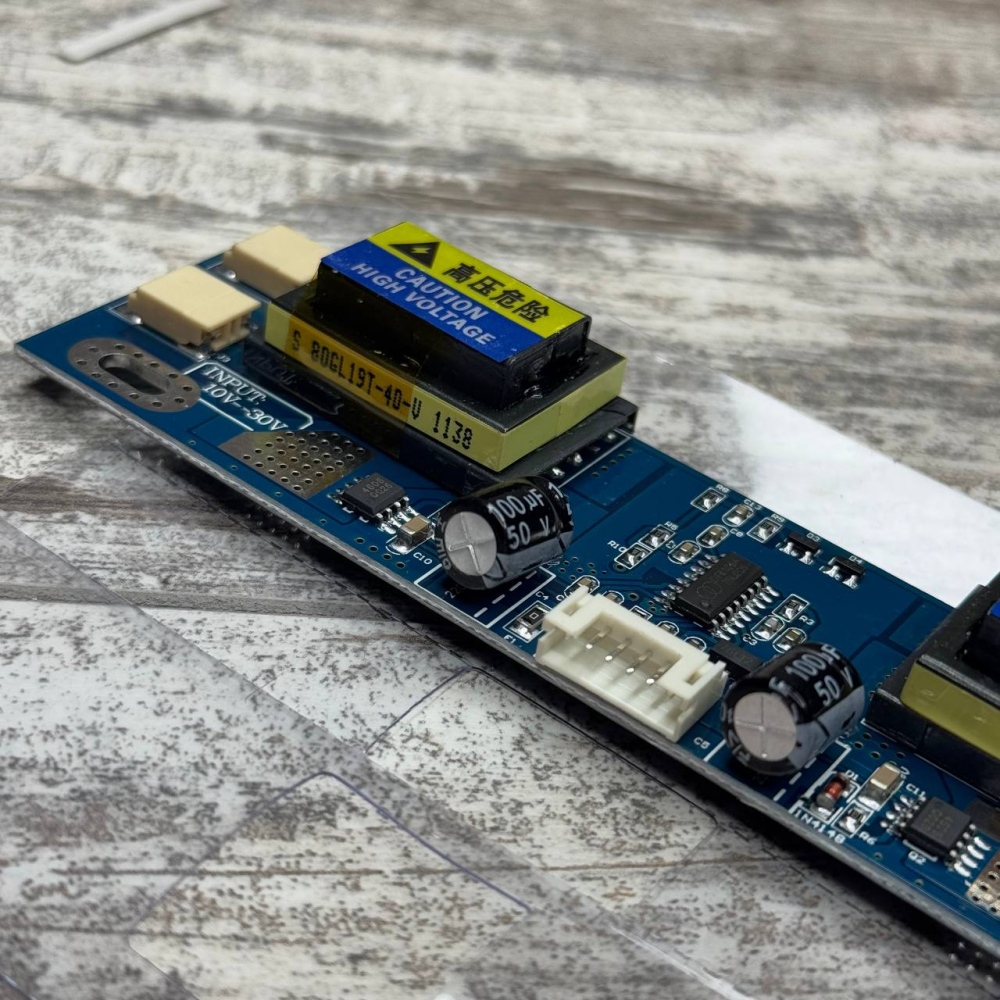 Плата інвертора AVT4028 універсальна, для 4 CCFL ламп 15-26", ремонт LCD моніторів Київ - фото 2