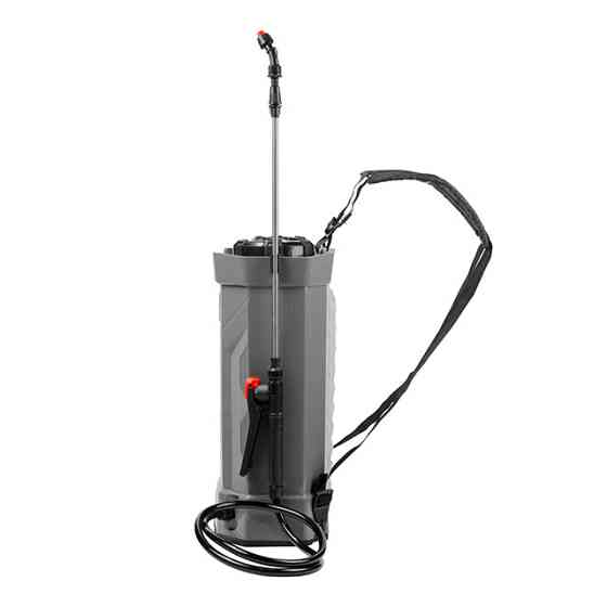 Обприскувач акумуляторний ранцевий 16 л, 3.1 л/хв, батарея 12 В/8 Аг INTERTOOL DT-9016 Киев