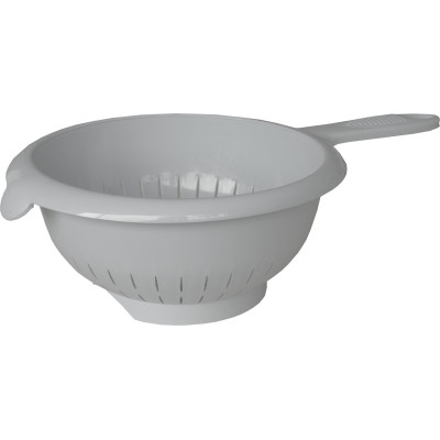 Дуршлаг Eurogold з ручкою 20 см white cement (ЕГ-920020/white cement) Винница - изображение 1