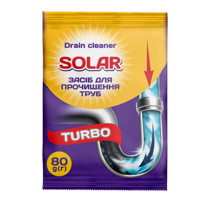 Засіб для прочищення труб Solar Household 80 г (4820269930117) Вінниця - фото 1