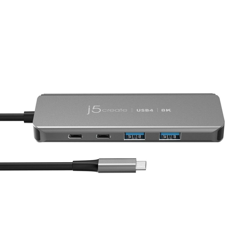 USB-хаб J5create USB-C 5-в-1 Grey (JCH453-N) ( 14783 ) Харків - фото 9