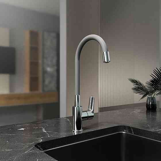 Kitchen Light змішувач для кухні, chrome-grey Київ