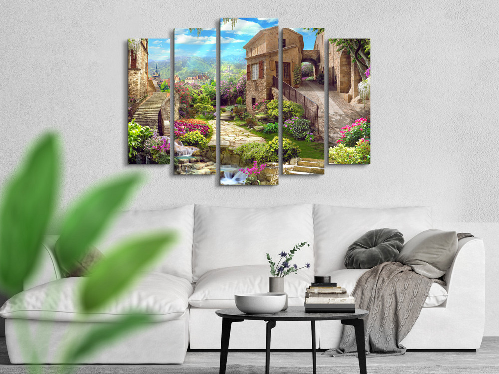 Модульная картина в гостиную / спальню Город Природа Art-448_5 ( 80х118см ) Киев - изображение 2