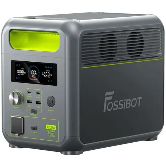 Зарядная станция FOSSIBOT F1200 1200Вт (1024Вт/г) LiFePO4, UPS, MPPT, USB-C PD100 Вт Киев