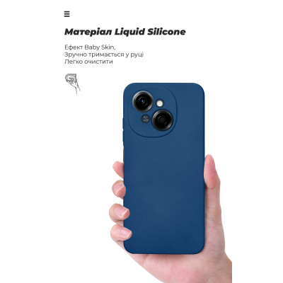 Чехол для мобильного телефона Armorstandart ICON Tecno Spark Go 1 (KL4) Camera cover Dark Blue (ARM81216) Винница - изображение 7