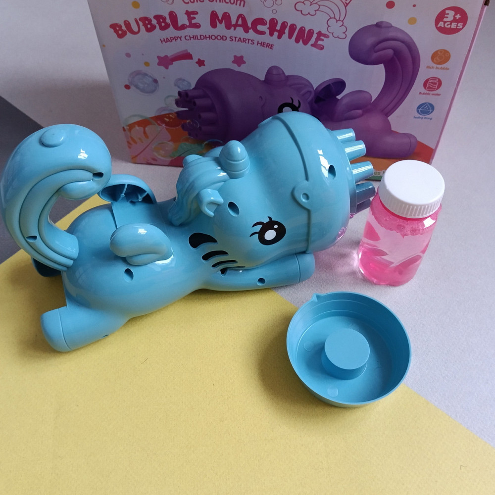 Генератор мильних бульбашок на батарейках у формі Єдинорога Київ - фото 3