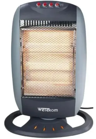 Галогенный обогреватель Westfalia WeTeLux 945546 400/800/1200 Вт с функцией вращения Германия Днепр