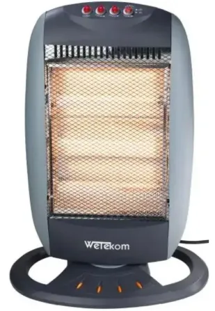 Галогенный обогреватель Westfalia WeTeLux 945546 400/800/1200 Вт с функцией вращения Германия Днепр - изображение 1