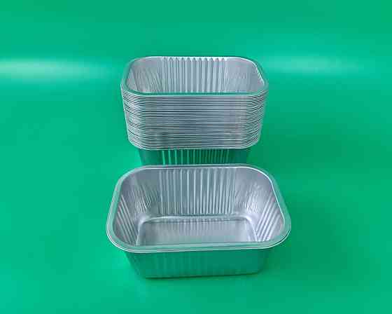 Контейнеры гладкостенные алюминиевые 1900мл 292BP (65шт) (1 пачка) Харьков