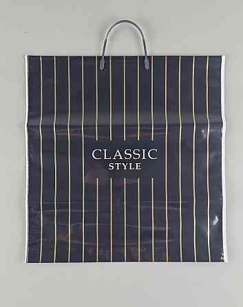 Пакет-сумка 40х43 з пластиковою ручкою  