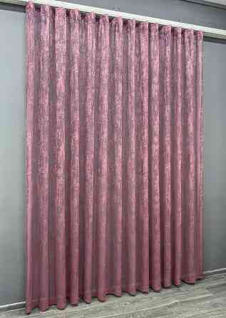 Тюль VR-Textil 1407т Мармур Жакард Марсала 300х250 см (42-1419) Київ