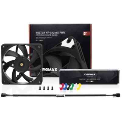 Кулер для корпуса Noctua NF-A12x15 PWM CHROMAX. BLACK. SWAP Винница