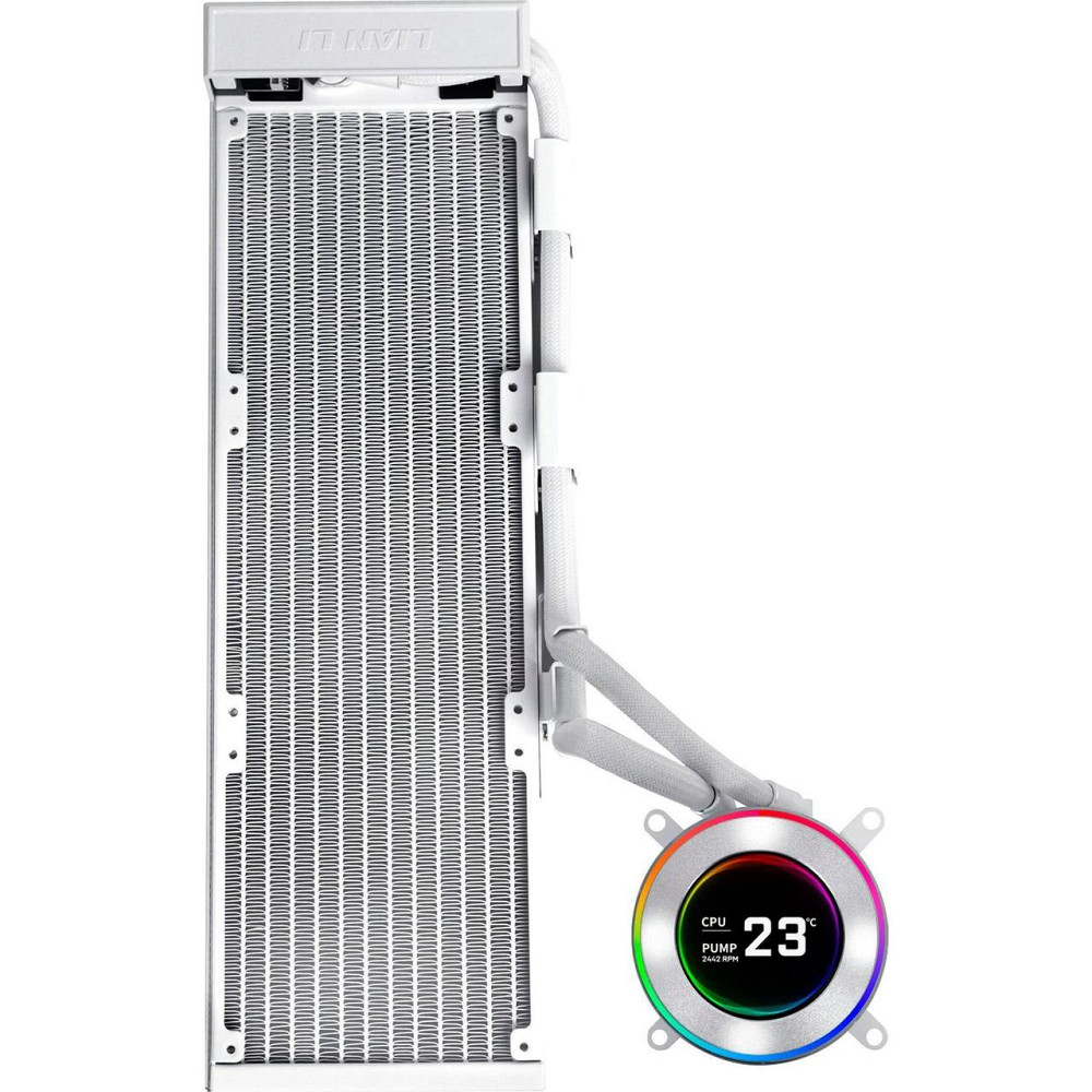 Система водяного охолодження Lian Li HydroShift II LCD-C 360 Fanless White (G89.GHS2LCD36W.00) ( Білий ) Харків - фото 2