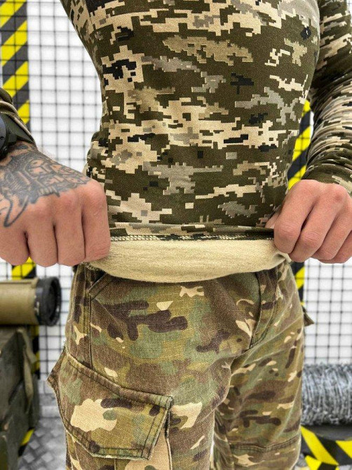 Гольф пиксель мужской теплый Одесса - изображение 4