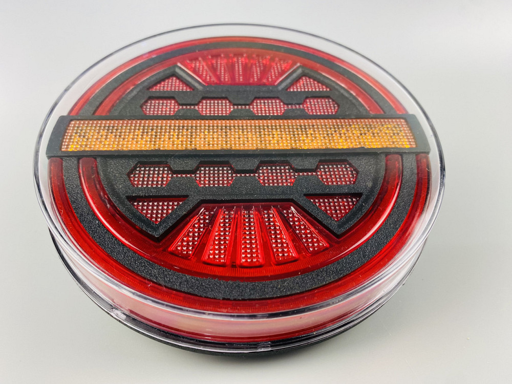 Ліхтар LED задній 12 В-24 В із захистом IP67 DRL, що біжить світлом Мукачево - фото 1