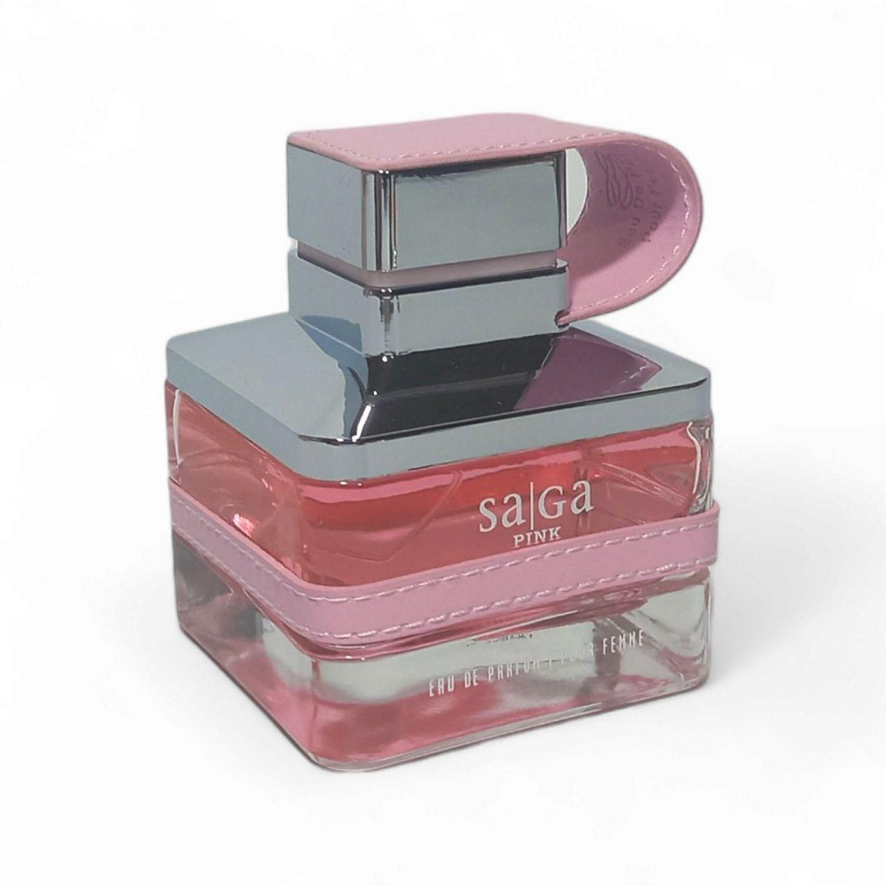 Женская парфюмерная вода Saga Pink Emper 100 мл — нежный аромат с цветочно-фруктовыми нотами и стойким шлейфом Харьков - изображение 3