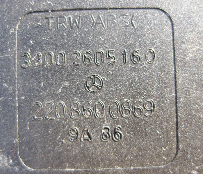 Mercedes-Benz  A2208600869 9A86 Засувка ременя безпеки задня права та центральна S-Class W220 Одеса - фото 2