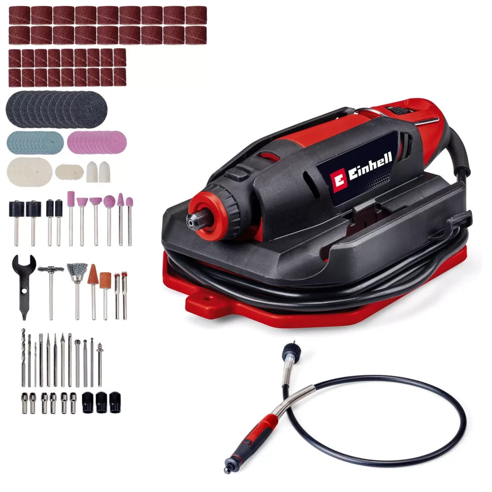 Гравер електричний (бормашина) з гнучким валом Einhell TC-MT 150 E : 150 Вт (4419380) Київ - фото 2