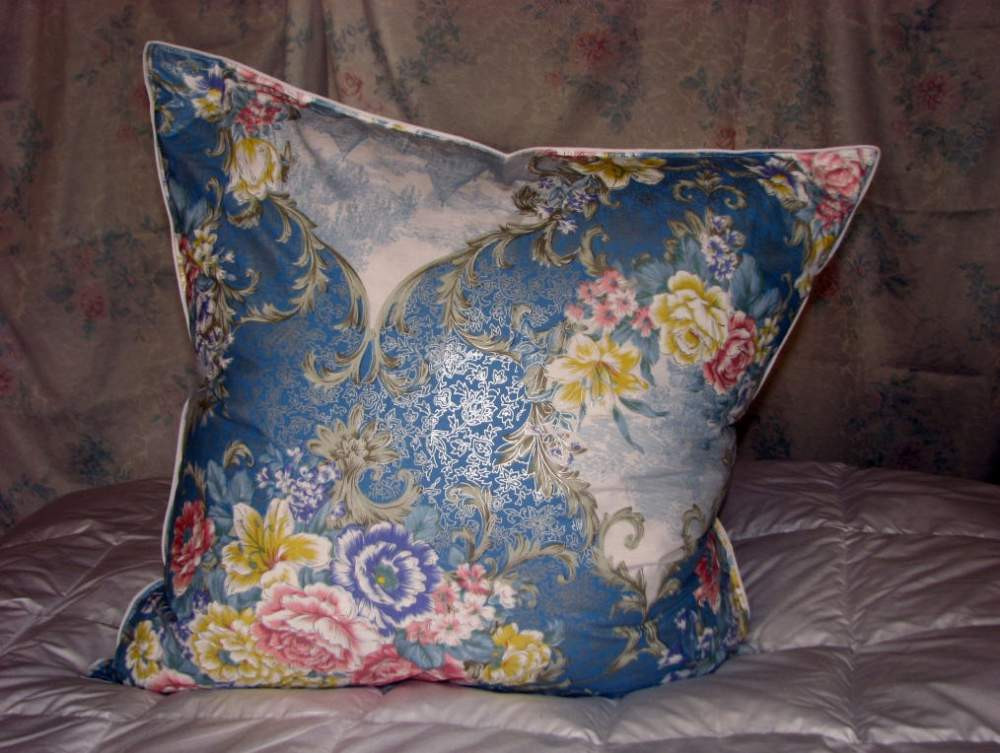 Подушка пір'яна розмір 40×60 з кантом, подушка перо Київ - фото 3