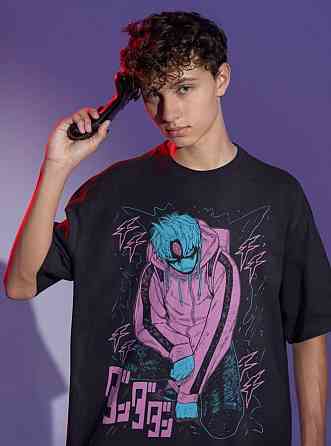 Футболка аниме Евил Ейе Аниме Хоррор оверсайз (S/M/L) Черний AnimeJ1047 Днепр