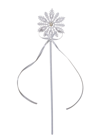 Палочка феи праздничная 43 см белый Киев
