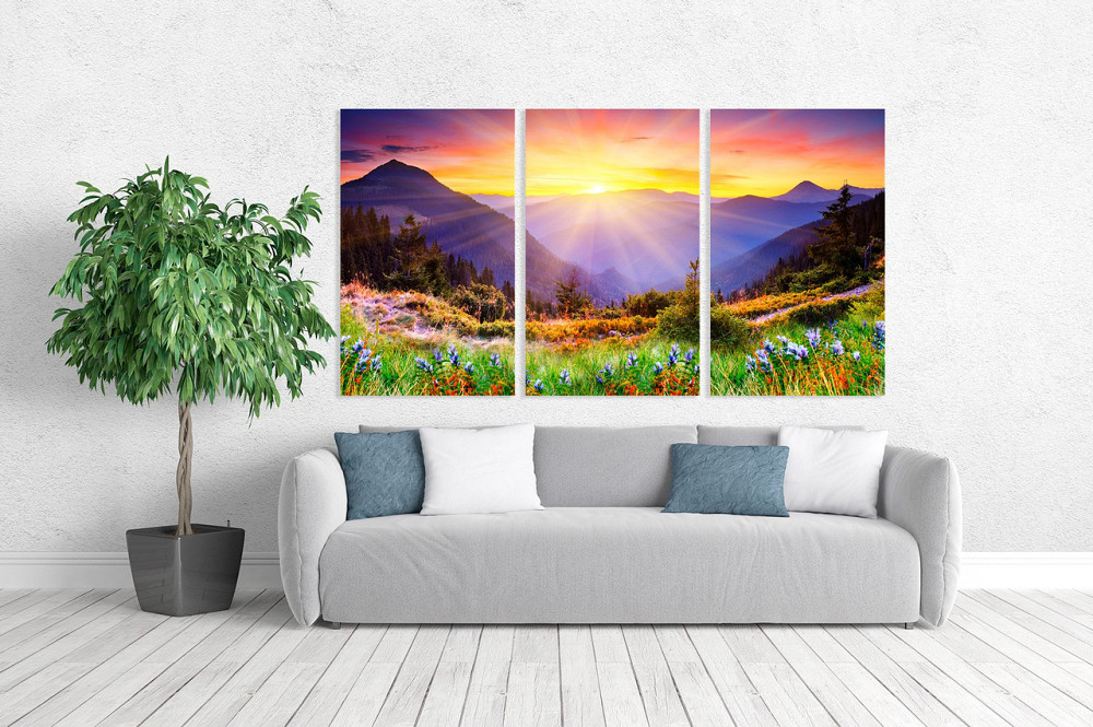 Модульная картина в гостиную / спальню  Природа    ART-227_3A 100х150 см Киев - изображение 2