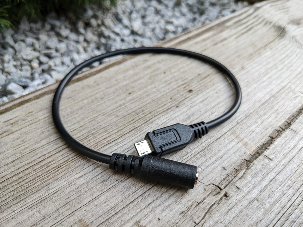 Перехідник Jack 3.5 - Micro USB до 0.5м Луцьк - фото 1