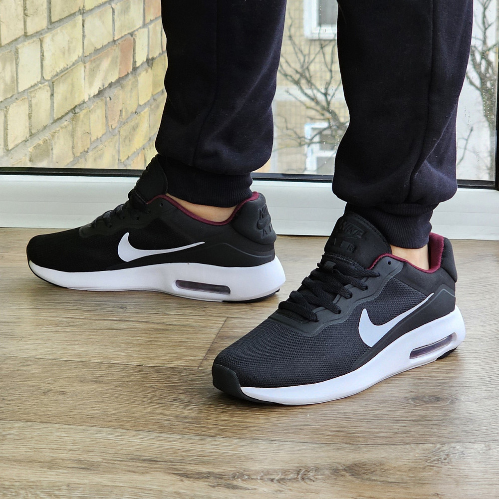 Чоловічі Кросівки Nike 90 Чорні Найк з Амортизацією Тканинні Літні Сіточка (розміри: 41,42,43,44) — 535-6 Дніпро - фото 3