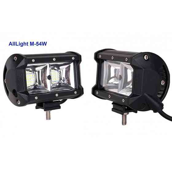 Світлодіодна фара AllLight M-54W 3030 дальній 9-30V Харків